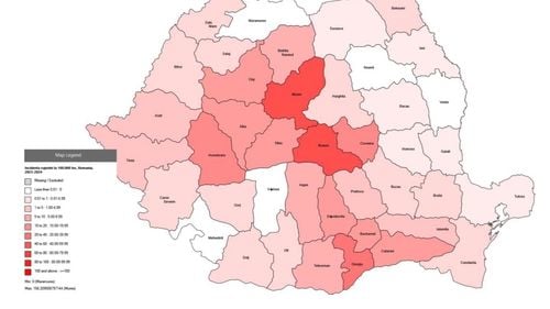 Aproape 400 de cazuri de rujeolă confirmate în ultima săptămână / Harta îmbolnăvirilor