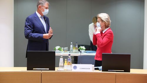 Ursula von der Leyen se întâlnește joi cu Klaus Iohannis, la Palatul Cotroceni