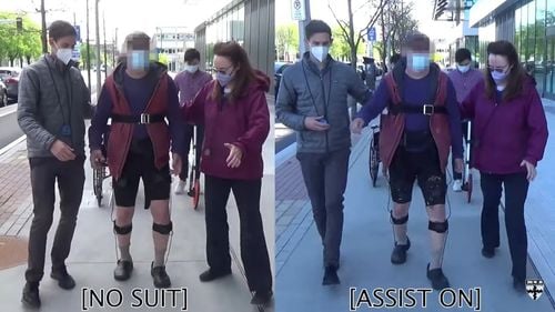 Cum poate fi folosită robotica pentru a ajuta oamenii cu probleme de mobilitate: Cercetătorii americani au creat un exoschelet pentru persoanele cu Parkinson