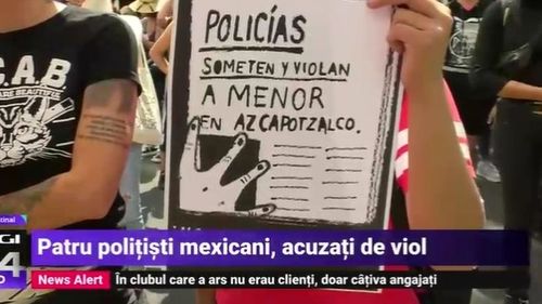 Adolescentă violată de polițiști, chiar în mașina de patrulare. Sute de oameni au ieșit în străzi în capitala Mexicului