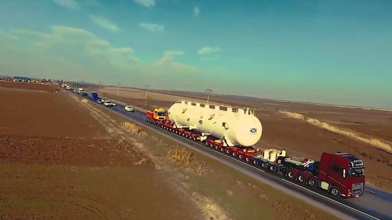 Transporturi agabaritice programate duminică şi luni pe mai multe trasee din ţară