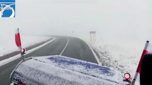 Drumarii brașoveni au început instalarea parazăpezilor. Vor fi montate garduri pe o lungime de 17 km