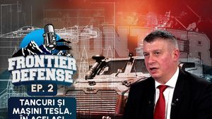VIDEO | Premieră în România: Un laborator pentru vehicule militare unic în regiune va testa și EV-uri. De ce pot fi mașinile electrice un risc de securitate?