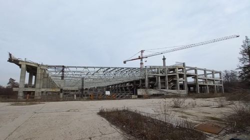 Nicușor Dan anunță reluarea lucrărilor la patinoarul Flamaropol. Șantierul a fost abandonat în anul 2019