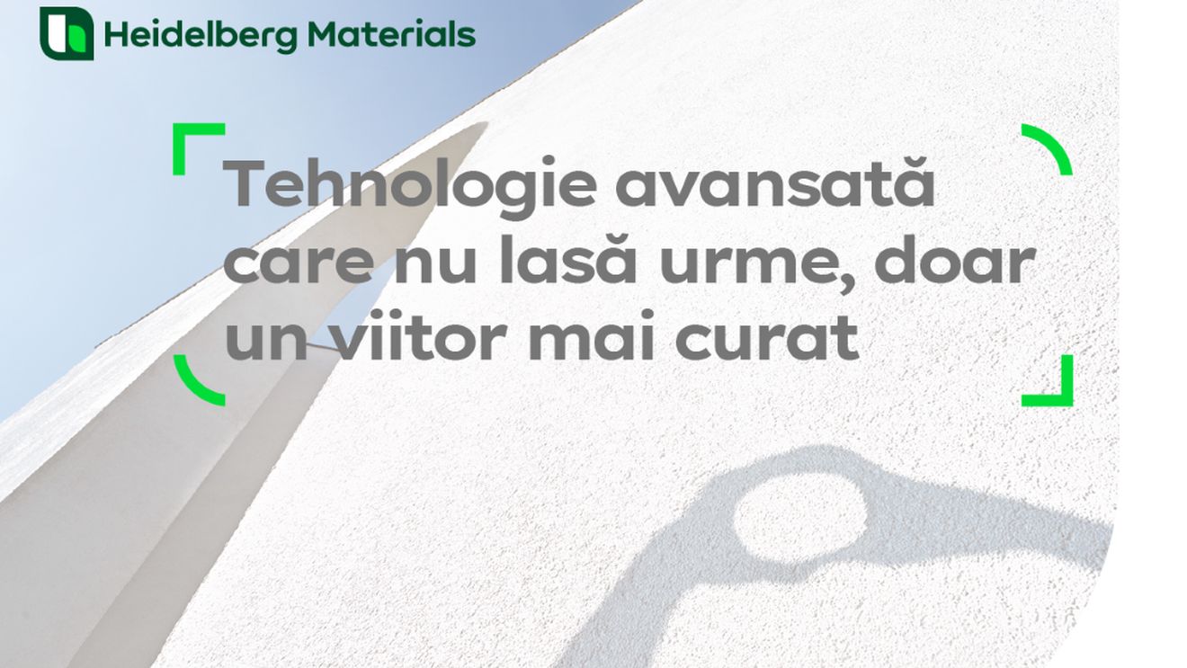 Primul ciment din lume cu zero emisii nete de dioxid de carbon datorită tehnologiei de captare, lansat de Heidelberg Materials. Un avans major într-o industrie greu de decarbonizat