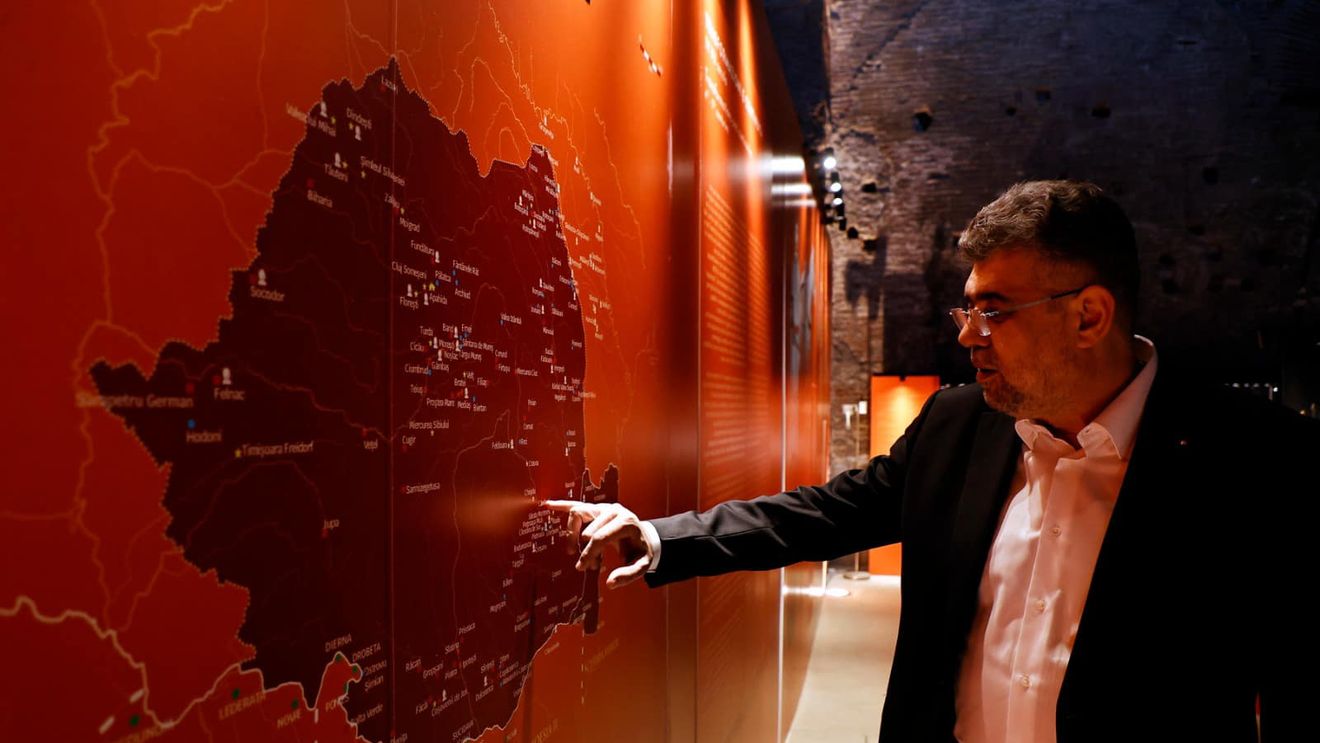Ciolacu, înainte de a se întoarce din Italia: Nu am putut pleca fără o scurtă oprire la expoziția „Dacia. L'ultima frontiera della romanità"
