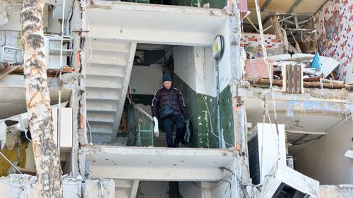 GALERIE FOTO Orașul distrus. Cum arată Harkovul, al doilea cel mai mare oraș din Ucraina, după 20 de zile sub bombardamentele neîntrerupte ale rușilor