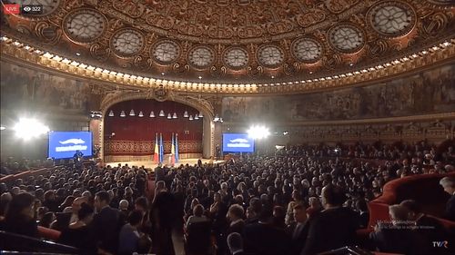 VIDEO LIVE TEXT Ceremonia de lansare a președinției române a Consiliului UE - Iohannis: Obiectivul principal este Europa mai coezivă, mai unită și mai puternică / Tajani: Europa nu poare renaște în Vest, dacă moare în Est