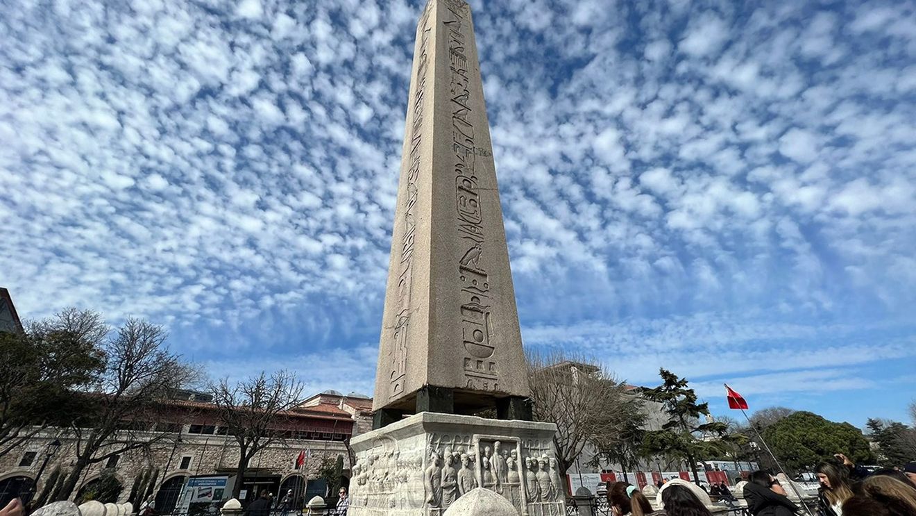 FOTOREPORTAJ Obeliscul lui Theodosius din Istanbul: O bucată din istoria Egiptului Antic în mijlocul fostului Constantinopol