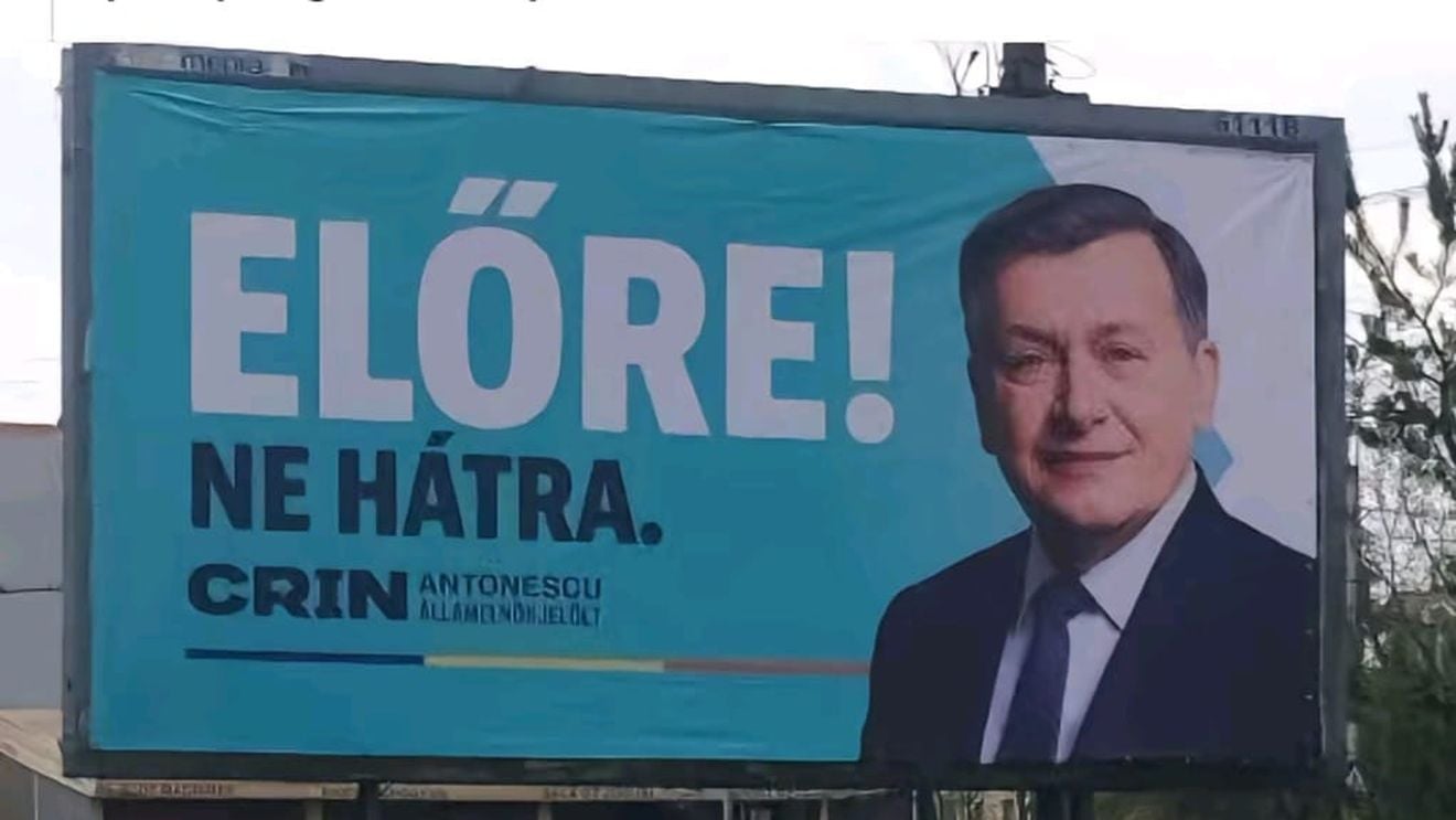 Sloganul de campanie al lui Crin Antonescu în zonele cu comunitate maghiară e copiat după cel al lui Viktor Orban din 2022