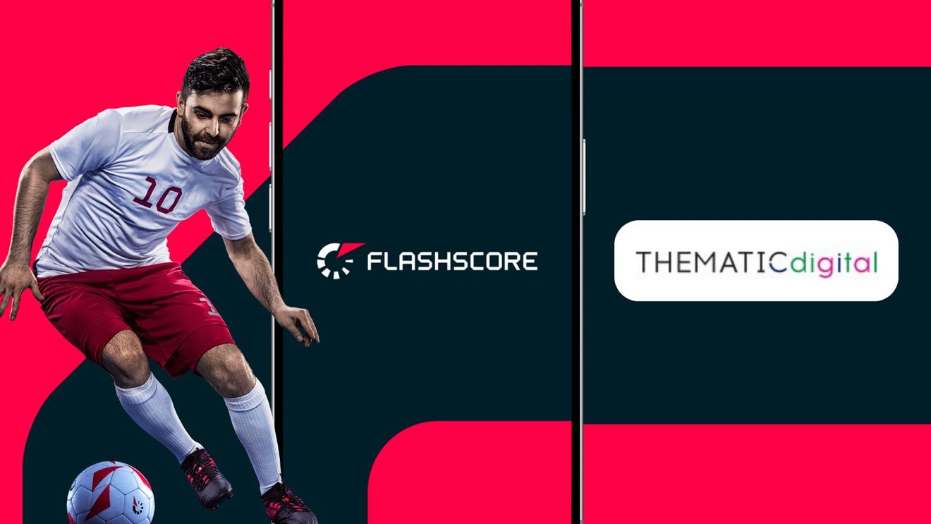 Thematic Digital anunța un parteneriat strategic cu Flashscore, una dintre cele mai populare platforme de scoruri live și știri sportive la nivel global.