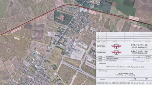 Lucrările la linia feroviară care va lega aeroportul Otopeni de Gara de Nord încep luni.  Schimbări de regulă la accesul cu mașina către aeroport