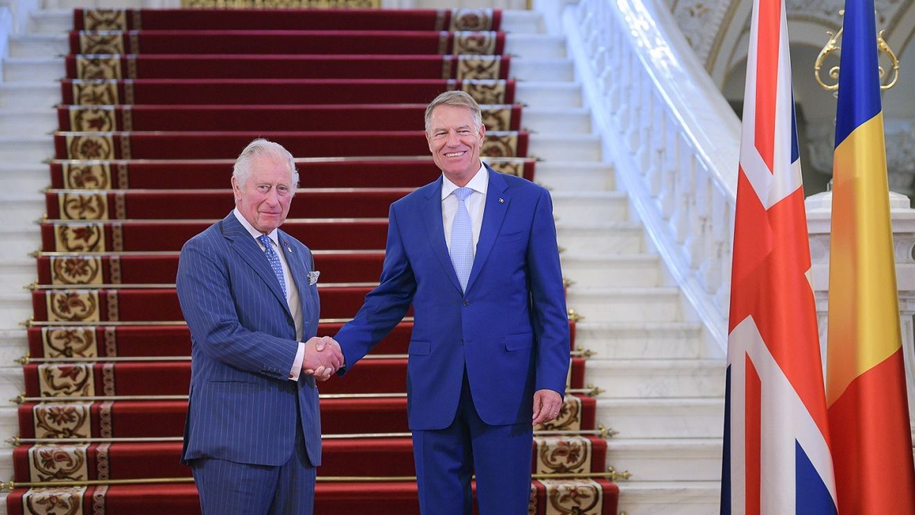 Prinţul Charles, primit la Palatul Cotroceni de preşedintele Klaus Iohannis