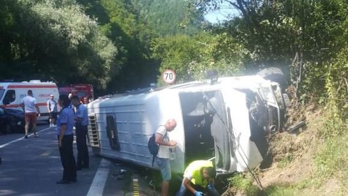 Accident cu 21 de persoane implicate pe Valea Oltului. Autoritățile au activat Planul Roșu de Intervenții, iar traficul a fost complet blocat mai multe ore