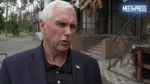 Mike Pence, fost vicepreședinte american și aspirant la președinția SUA, face o vizită surpriză în Ucraina