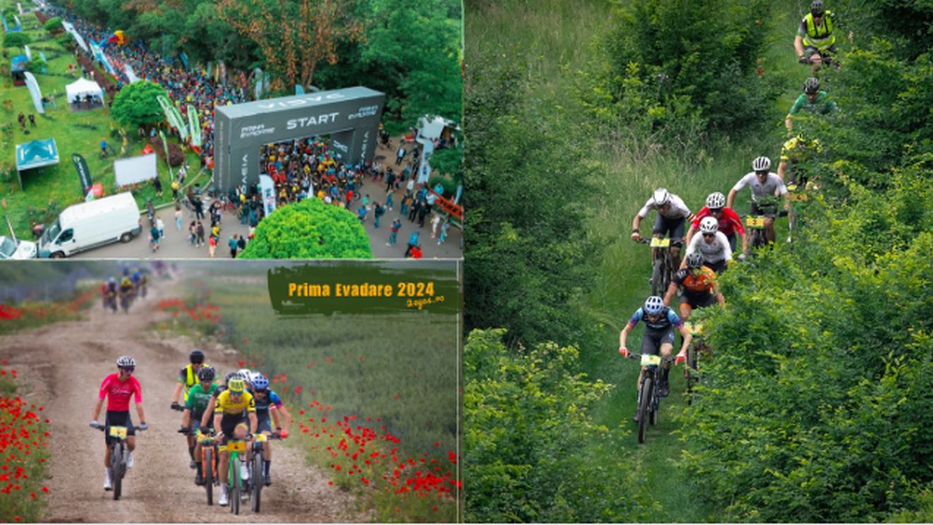 REPORTAJ Ciclism off-road lângă București, fără diferență de nivel. Cum a fost la „Prima Evadare” din 2024, cursa de 55 de km de mountain biking prin patru păduri din viitoarea Centură verde a Bucureștiului