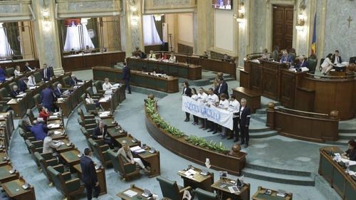 Codul Penal a fost adoptat în viteză și fără dezbateri într-o sesiune extraordinară a Senatului. UDMR s-a abținut la vot, dar a asigurat cvorumul. Actul normativ va fi trimis Camerei Deputaților