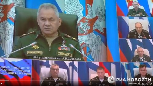 Ministerul rus al Apărării publică imagini în care apare comandantul Flotei ruse a Mării Negre, pe care Ucraina afirmase că l-a ucis