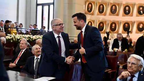Cum a ajuns singurul ministru acuzat de plagiat, Marinescu de la Justiție, să le țină discurs academicienilor. „La adunările solemne ale Academiei veneau titularii celor două ministere: Educația și Cultura. Trecem printr-o perioadă tulburată” – spune Ioan Aurel Pop