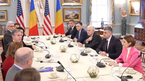 VIDEO Blinken, la întâlnirea cu premierul Ciolacu: România este un partener foarte apropiat și un aliat foarte valoros al SUA
