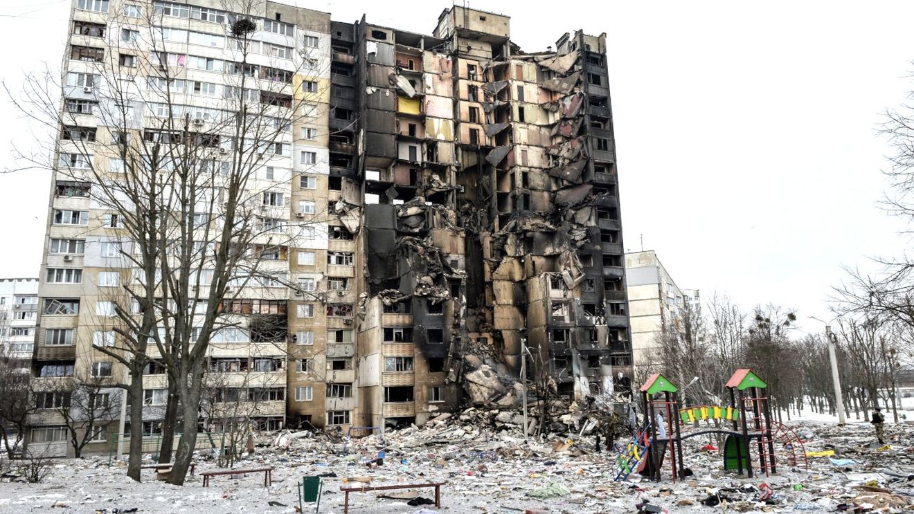 Harkovul a fost bombardat din nou, trei morți