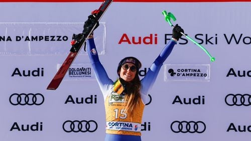 Sofia Goggia a câştigat coborârea de la Cortina d'Ampezzo. Lindsey Vonn a fost pe locul 20