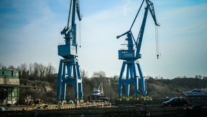 Presiune pe oraș după intrarea în faliment a Șantierului Naval Mangalia / ”Circa o treime din bugetul municipiului Mangalia nu se poate încasa” / ”Rezolvarea nu e la noi”