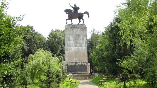 Muncitor mort, strivit de un copac, în apropiere de statuia ecvestră a lui Ștefan cel Mare din Suceava / Cei care lucreau aici erau angajați ”cu ziua”, unul era băut și nu avea echipament de protecție