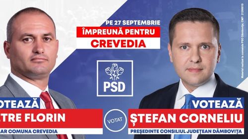 BREAKING Primarul PSD din Crevedia a fost condamnat penal în 2016 la un an de închisoare cu amânare pentru tăinuirea unui furt. Florin Petre și-a recunoscut fapta: a cumpărat un motocultor, deși știa că e furat
