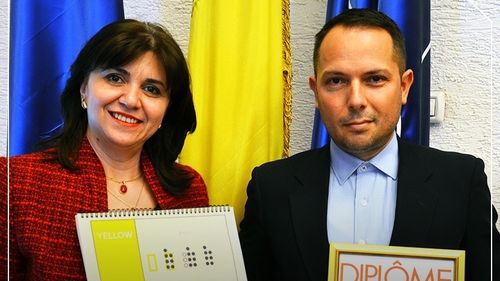 Salonul de la Geneva a ajuns să impună un nou tip de alfabet pentru nevăzători în școala românească. Specialiști: "Așa-zisul alfabet nu prea ar putea să aibă aplicații foarte utile. Este mai mult o chestie de PR"