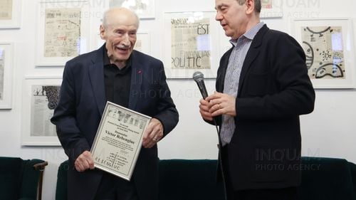 Actorul Victor Rebengiuc a fost distins cu premiul GDS pe 2024 / Este pentru prima dată când organizația acordă premiul pentru activitatea civică unei personalități artistice