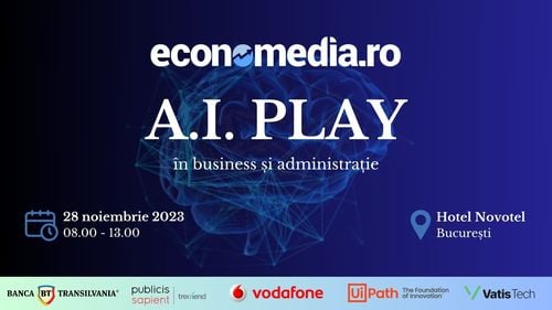 LIVE Conferința Economedia: A.I. PLAY în business și administrație