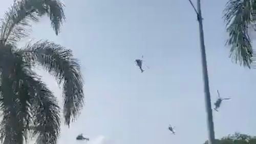 Două elicoptere militare s-au ciocnit în Malaezia, provocând moartea a 10 persoane