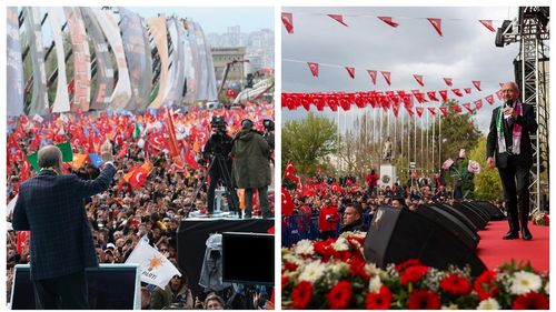 Erdogan şi Kilicdaroglu au mobilizat mulţimi imense la mitinguri, cu două săptămâni înainte de alegerile din Turcia
