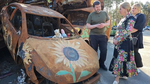 Ducesa de Edinburgh, Sophie, primul membru al familiei regale britanice care vizitează Ucraina de la invazia Rusiei / S-a întâlnit cu supravieţuitori ai violenţei sexuale și torturii