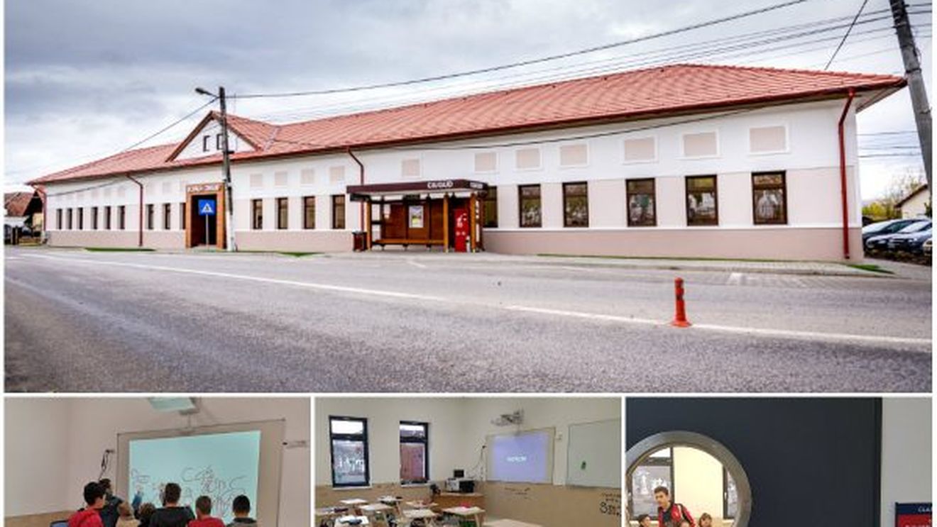 Prima școală smart din mediul rural din România intră în scenariul roșu. Directoarea Școlii din Ciugud: Părinții au venit cu ideea ca elevii care nu au acasă device-uri pentru orele online să primească chrombook-urile