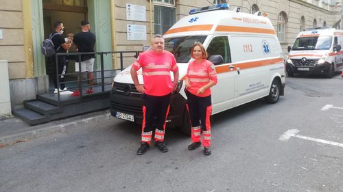 Un ambulanțier sibian intrat în flăcări pentru pacient: „A fost o reacție normală, adrenalina de moment”