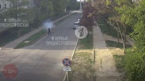 VIDEO Tiraspolul a publicat o înregistrare video cu prezumtivul atac cu aruncătoare de grenade