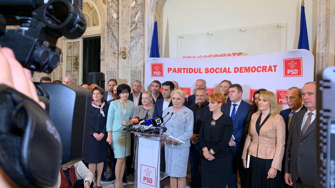 Viorica Dăncilă s-a ținut de glume după ședința CEx al PSD: ”Da, am țipat, mi-am urecheat colegii”