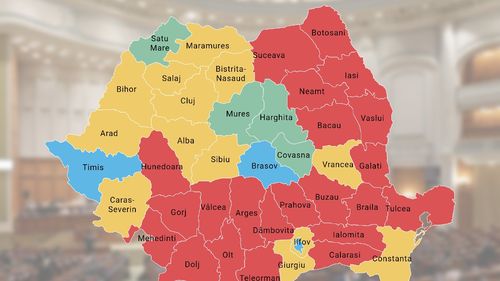 HARTĂ Rezultate alegeri parlamentare 2020: Cum și-au împărțit județele PSD, PNL, USR PLUS, UDMR și AUR