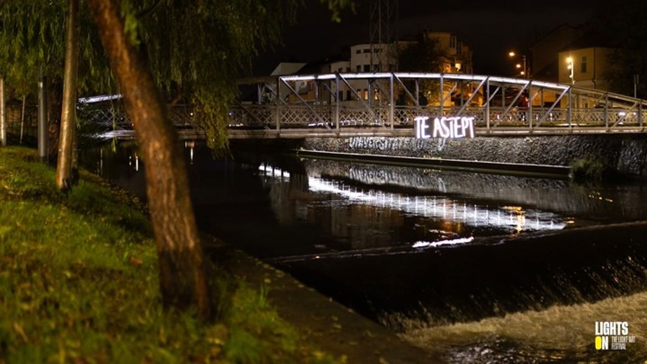 Instalația „Te aștept” amplasată în Cluj a fost vandalizată / „A suferit pagube ireparabile” / A fost aruncată în râul Someș