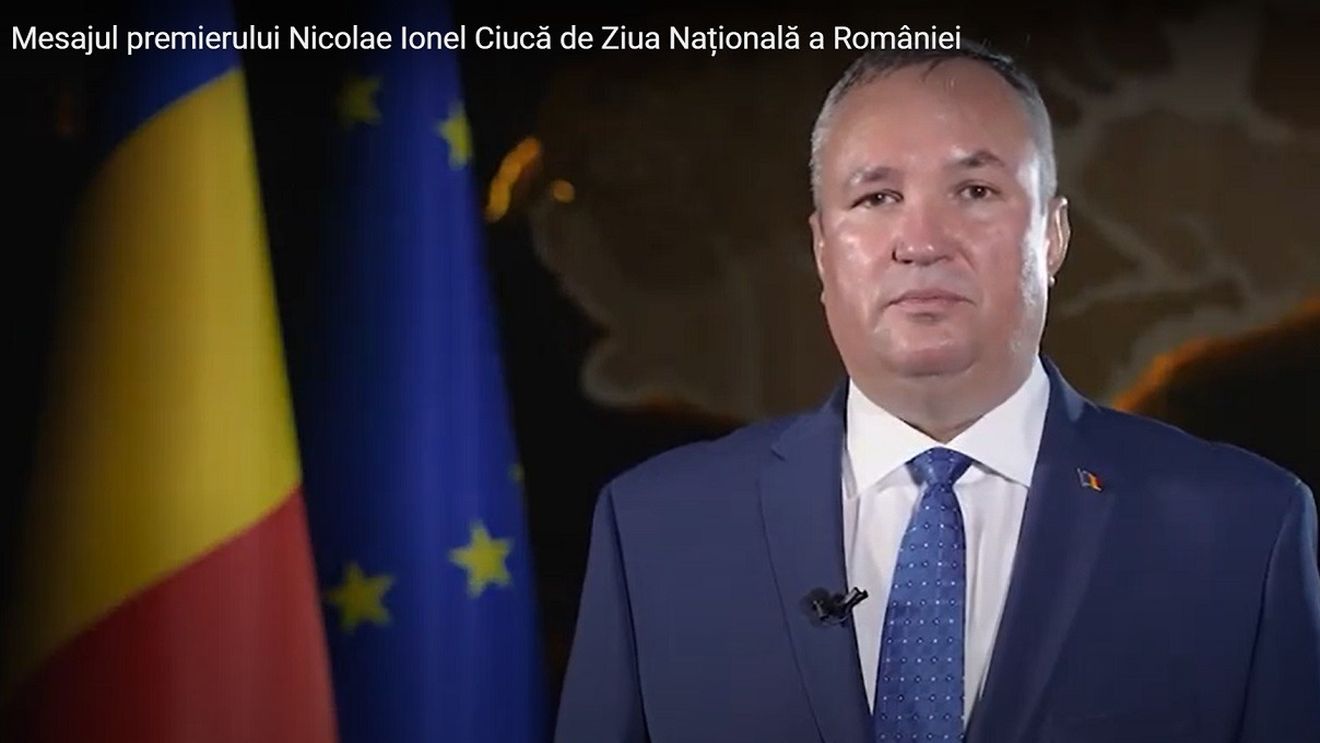 VIDEO Nicolae Ciucă: Eroii acestui an sunt românii care, în ciuda crizei generate de pandemie și a suferințelor, au muncit, au fost solidari, au făcut sacrificii. Le mulțumesc în mod special celor din personalul medical