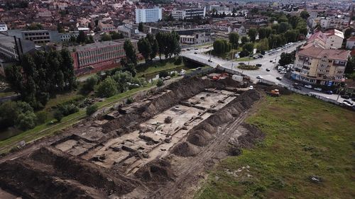 Cimitir din secolul al 17-lea, descoperit aproape de centrul Sibiului, într-unul din cele mai mari șantiere arheologice din ultimele două decenii în oraș