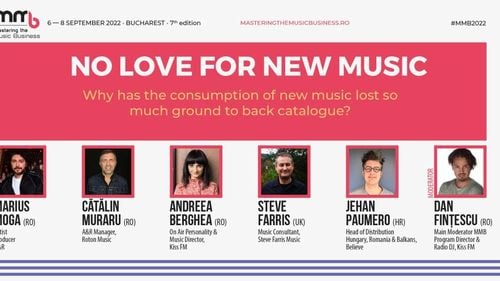 Muzica trap, sănătatea mintală, egalitatea de gen și noile platforme de finanțare pentru artiști, pe lista celor mai așteptate discuții de la Mastering the Music Business 2022