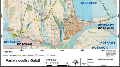 Centura Galați, exemplu de birocrație: Proiectarea începe de-abia în septembrie, iar lucrările demarează din 2022 / Motivul: CNAIR și constructorul au ștampilat 3 contracte de 3.500 de pagini, pe fiecare pagină