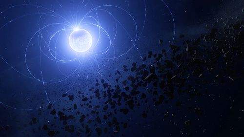 „Nimic asemănător nu s-a mai văzut până acum”: Astronomii au identificat o „cicatrice metalică” pe o stea „moartă” care s-a „hrănit” cu un fragment al unei planete care orbitează în jurul său