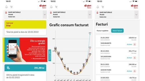 Digitalizarea locuinței. Administrarea și plata utilităților prin E.ON Myline (P)