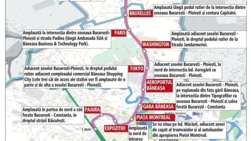 Metroul spre Otopeni: Constructorul Alsim Alarko din Turcia a câştigat contractul pentru proiectarea şi execuţia primelor şase staţii până la Băneasa