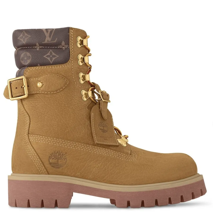 louis vuitton x timberland, bocanci 