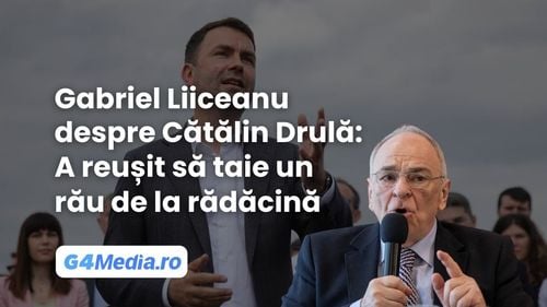 Gabriel Liiceanu despre Cătălin Drulă: A reușit să taie un rău de la rădăcină